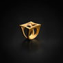Calats star gold ring
