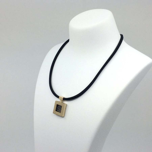 Necklace in gold-plated silver, Xarxa collection · Nerea Aixàs