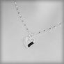 Necklace with silver heart