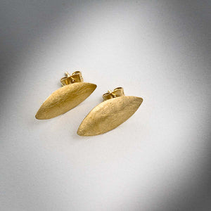 Fulla golden button  earrings