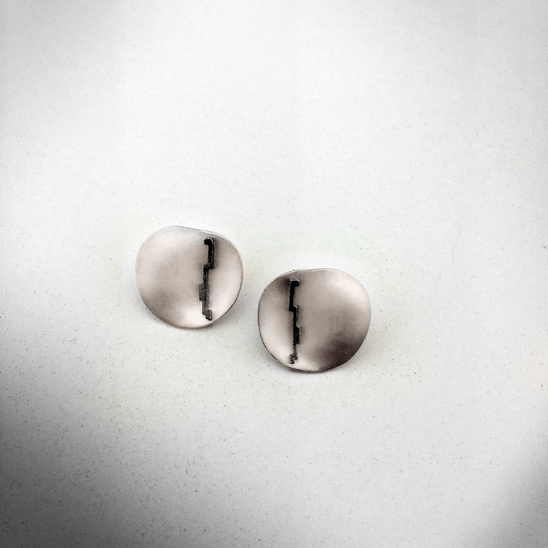 Pendientes Poma de plata, colección Poma · Nerea Aixàs