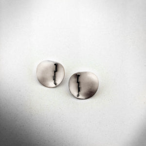 Silver earrings Poma