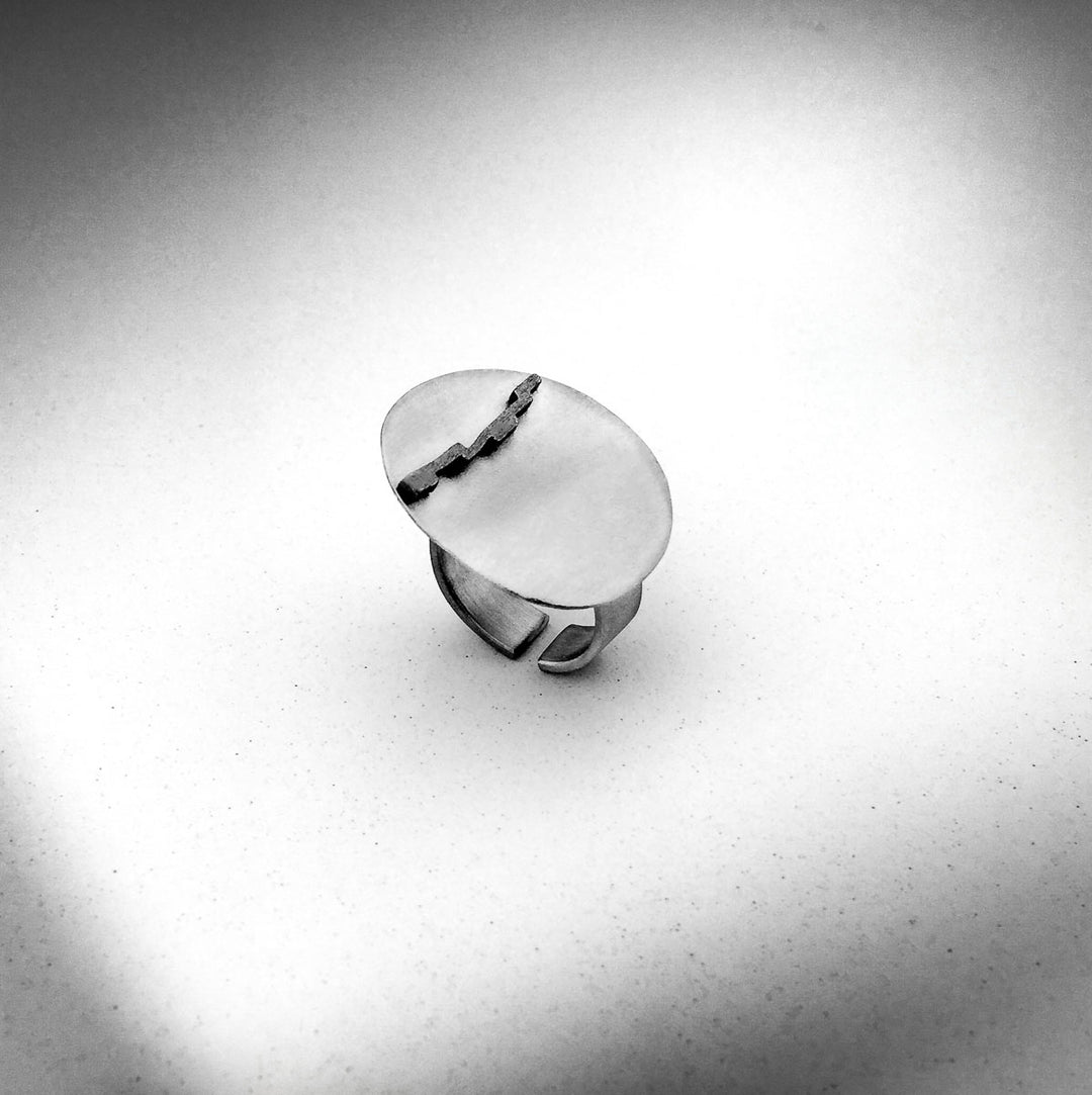 Anillo Poma de plata, colección Poma · Nerea Aixàs