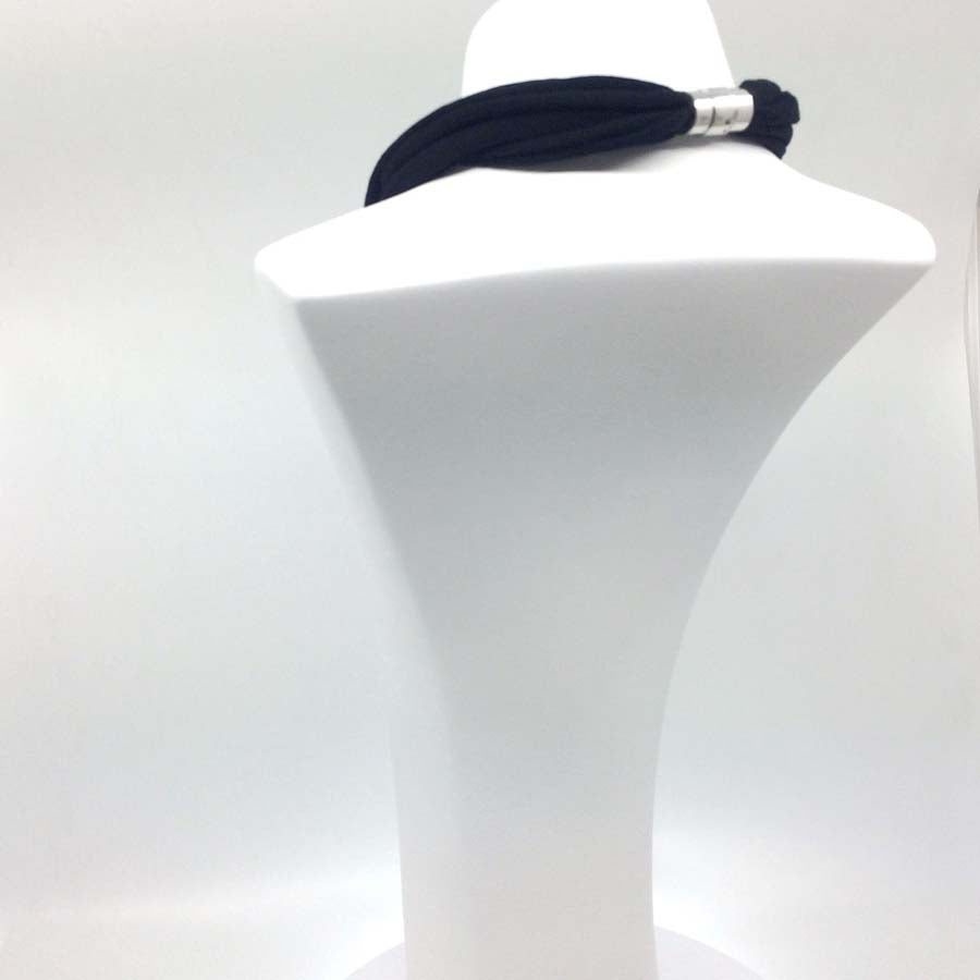 Collar cubo grande de plata y oro, colección Cub · Nerea Aixàs