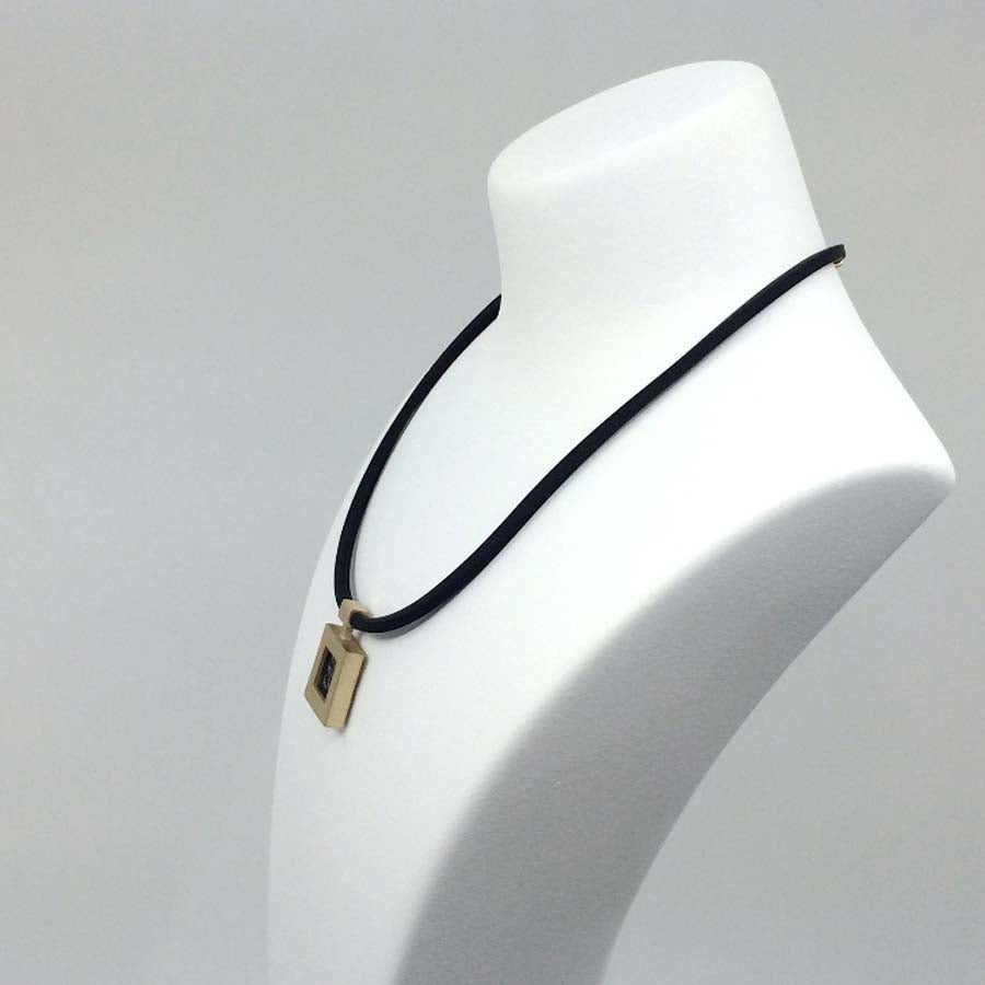 Necklace in gold-plated silver, Xarxa collection · Nerea Aixàs