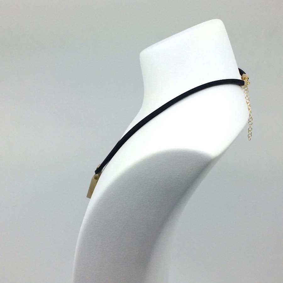 Necklace in gold-plated silver, Xarxa collection · Nerea Aixàs