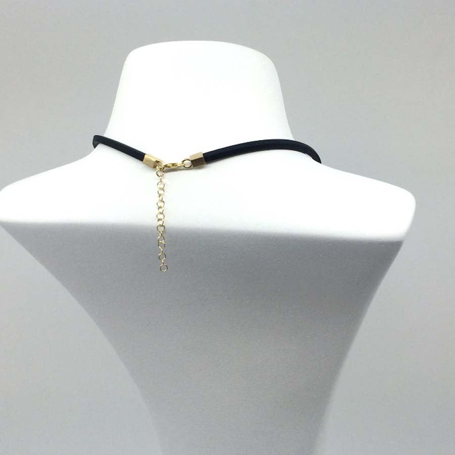 Necklace in gold-plated silver, Xarxa collection · Nerea Aixàs