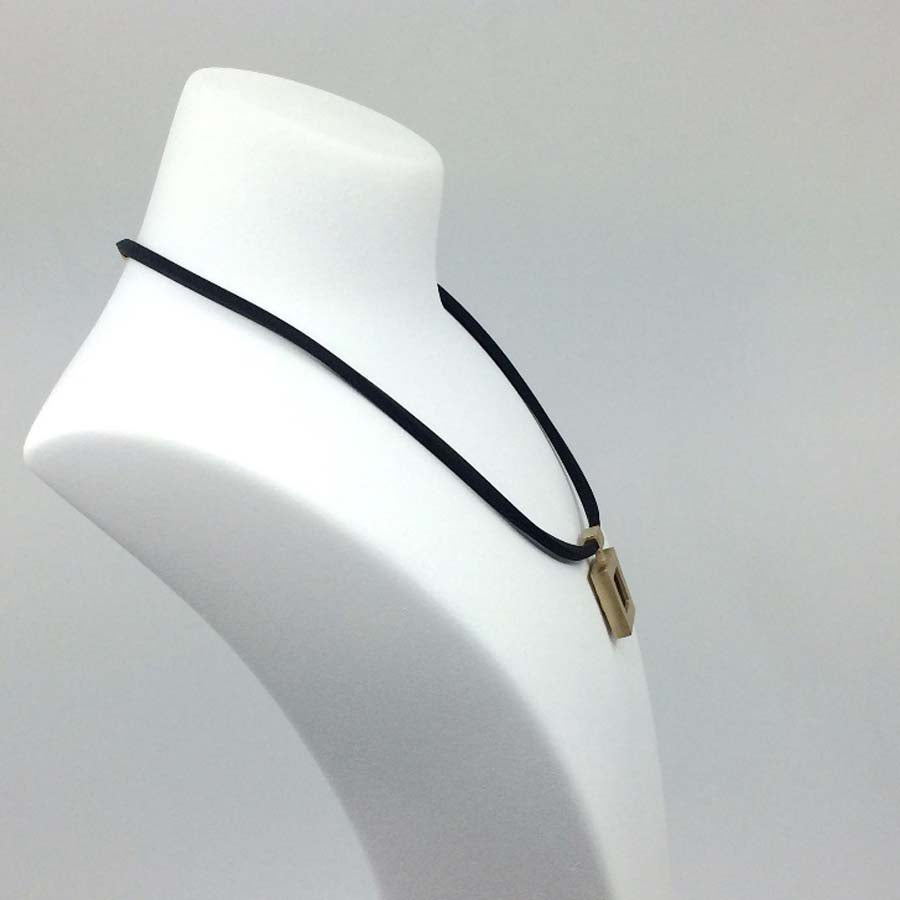 Necklace in gold-plated silver, Xarxa collection · Nerea Aixàs