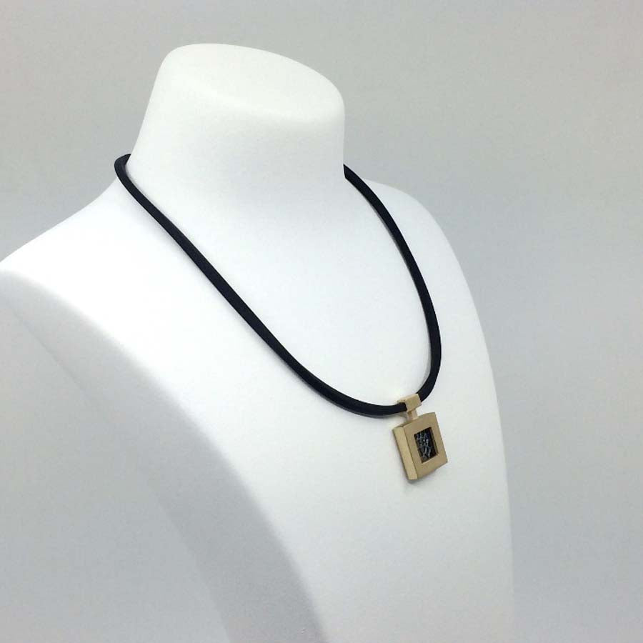 Necklace in gold-plated silver, Xarxa collection · Nerea Aixàs