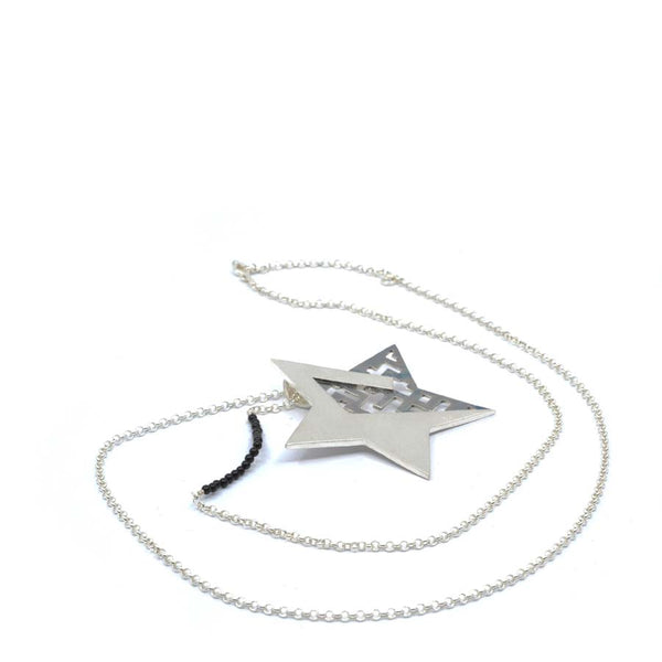 Collar estrella grande de plata, colección Estrella · Nerea Aixàs