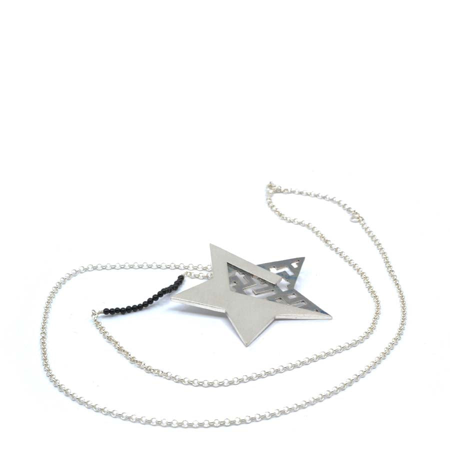 Collar estrella grande de plata, colección Estrella · Nerea Aixàs