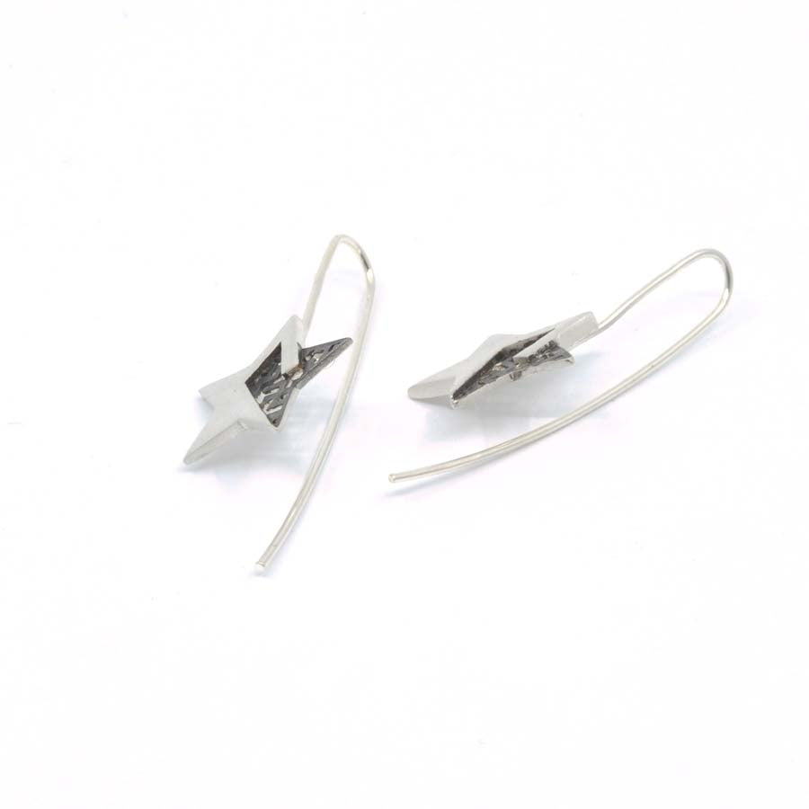 Pendientes estrella de plata, colección Estrella · Nerea Aixàs