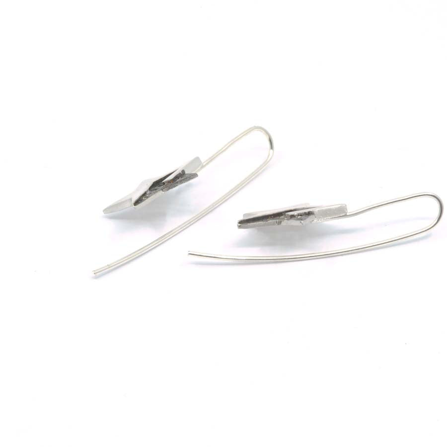 Pendientes estrella de plata, colección Estrella · Nerea Aixàs
