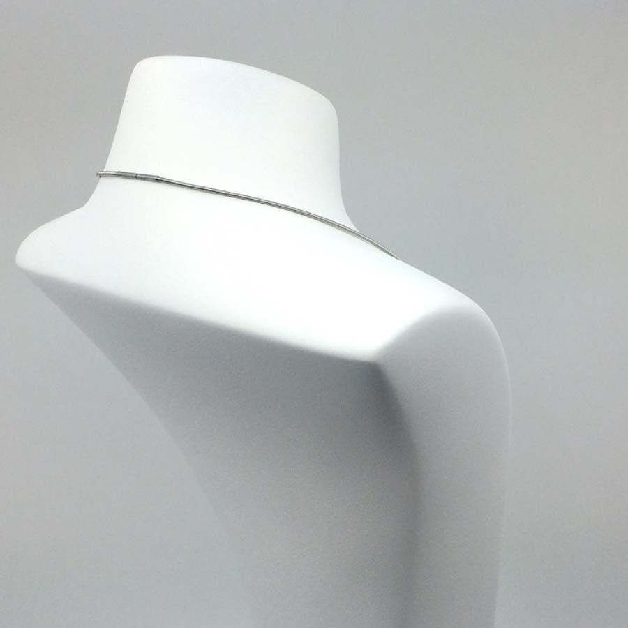 Collaret curt de plata, col·lecció Textura · Nerea Aixàs