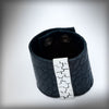 Pulsera de cuero y plata, colección Textura · Nerea Aixàs