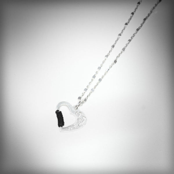 ★SENTIMENTS★ NO.477 [SILVER] HEART TREE NECKLACE Heart Family Tree Necklace with Birthstones in Sterling